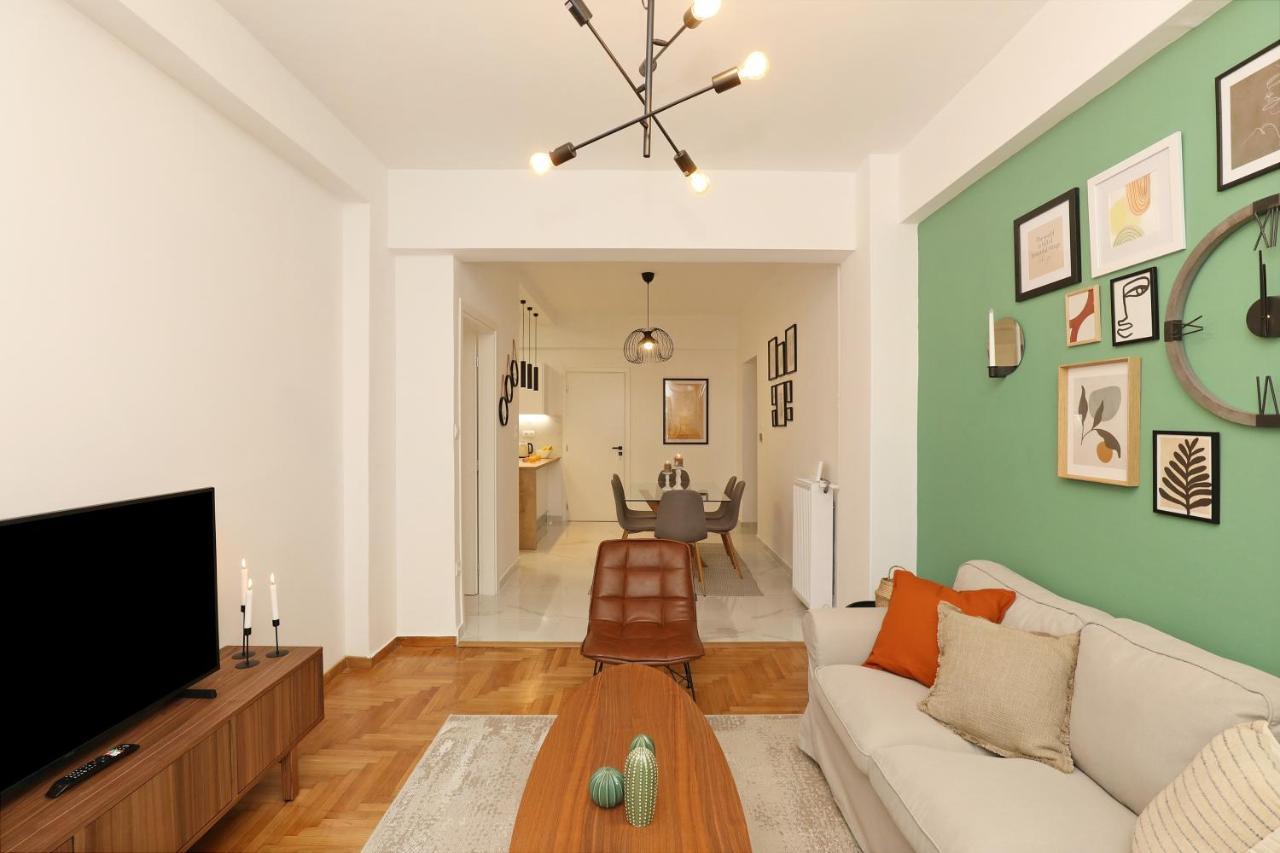 Apartament Charming Koukaki - Greecing Ateny Zewnętrze zdjęcie