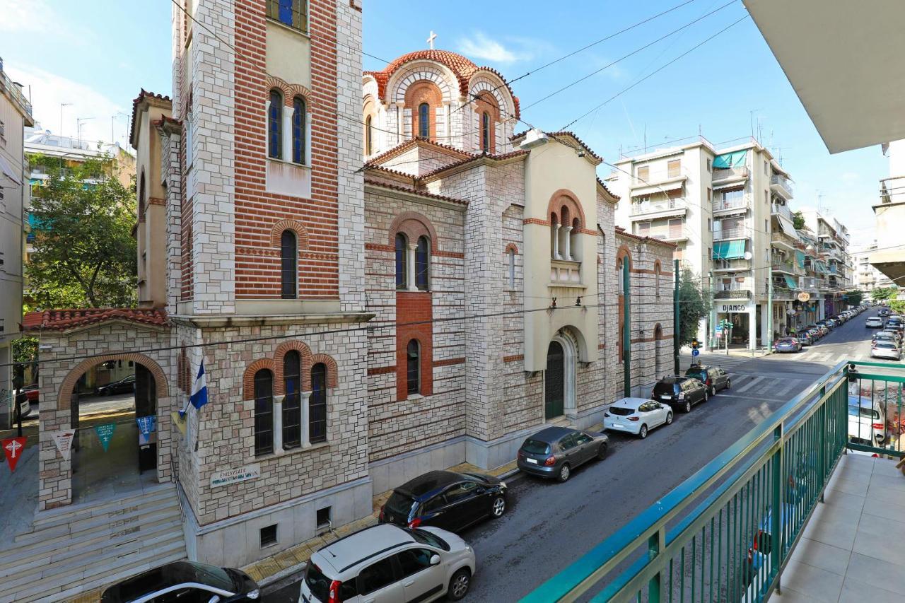 Apartament Charming Koukaki - Greecing Ateny Zewnętrze zdjęcie